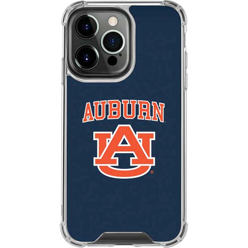 Auburn University AU iPhone 14 Pro Clear Case